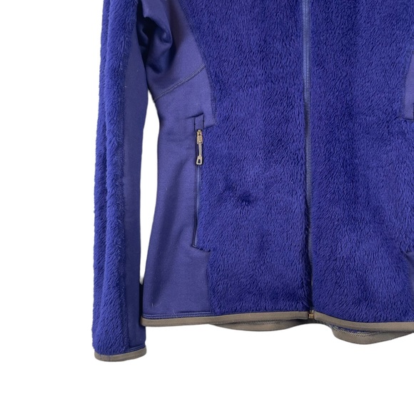 Patagonia R3 Hi-Loft Hoodie Jacket fleece fuzzy fall jacket woman's size small - Picture 4 of 9